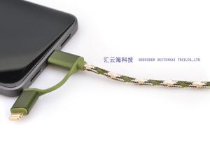 China Expandable Braided Cable Protection Sleeve PP Cotton Material For Mobile Phone factory