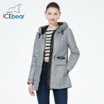 Zippered Waist Women'S Spring Coats Short Waterproof Windbreaker Slimming Fit