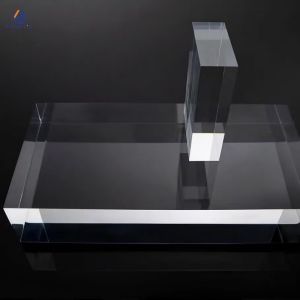 100% Virgin PMMA Acrylic Clear Board Custom Cutting for Transparent Displays