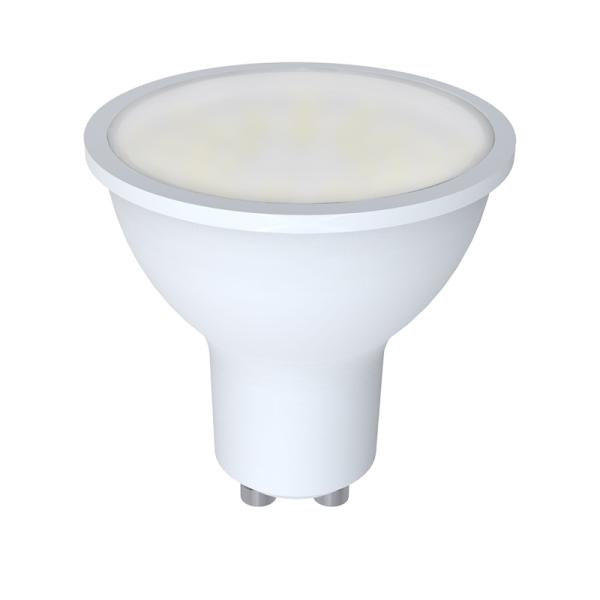 China High Lumen Flux GU10 LED Bulbs 2700K-6500K Color Temperature Adjustment for Indoor Lighting factory