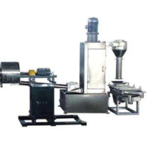 China Plastic Industry PP PE Vertical Water Ring Pelletizing System Waste Plastic Granulator factory