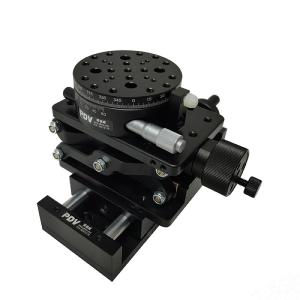 China Fine Adjustment Stages Manual Xyz Three Axis Translation Lift Rotation Displacement factory