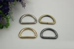 Cheap good quality welded D ring,all kinds of color wire iron welded ring 32mm