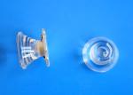 20mm Diameter Led Optics Lenses 5 Degree PMMA 1w 3w High Power 93% Transmittance