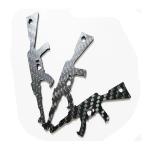 Cool Innovative Superb Carbon Fiber Gun Shape Beer Bottle Opener, Men Gift,
