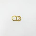 27T*20*0.5mm 4KHz Copper Three Pole Piezo Ceramic Disc