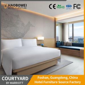 China Foshan Modern Luxury Standard King Size Bedroom Set for Marriott Hotel Customization factory