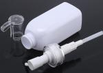 500ml White Pump Bottle with Gold Silver Line Cap Cosmetic Pump Bottle for