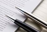Custom Logo Reusable Metal Ball Point Pen , Ultraportable Metal Clip Ball Pen