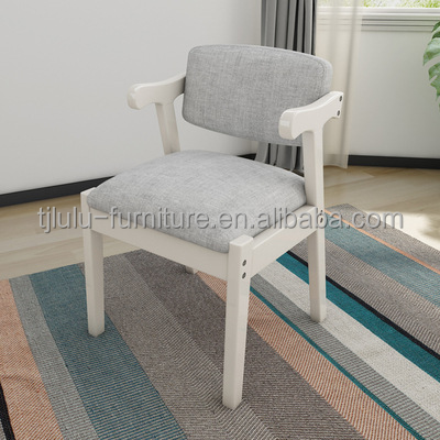 Modern Solid Wood PU Leather Restaurant Chairs for Sample Dining Room within General Home Furniture