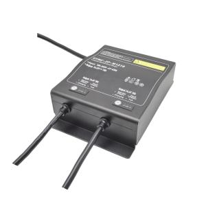 China Waterproof 2 Bank 20 Amp Automatic Lithium Ion Batteries 12V 10A 24V 10A Battery Charger factory