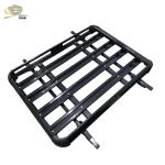 Thickened Aluminum Alloy Car Roof Rack Double Layer Luggage Frame Basket