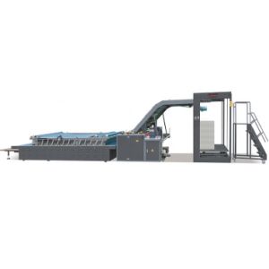 Soft Color Flute Laminator Machine , Semi Automatic Flute Laminator