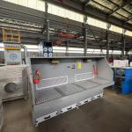 Industrial Grinding Dust Collector Downdraft Table With Motor Metal Polishing