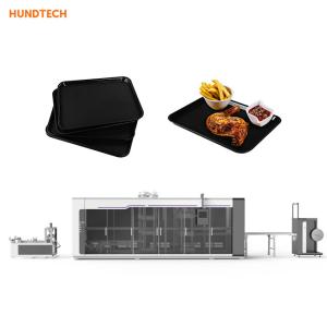 China Automatic Full Servo Plastic Tray Forming Machine Vacuum Thermoformer factory