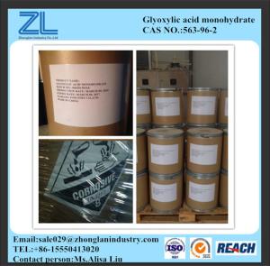 China Glyoxylic acid monohydrate with 98% content factory