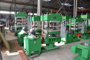 China Rubber Sole And Oil Seal Making Machine / Heating Plate Vulcanizing Press factory
