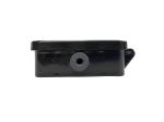 YINGDA 1In 2 Out 2Cores Fiber Optic Protection Box Black ABS Material For