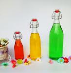 250-1000 ml glass bottles sealed bottle with clip Enzyme bottle