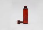 50ml Empty Cylinder Plastic Clear Dark Red Fine Mist Cosmetic Spray Bottle