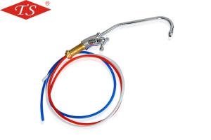 China Nickle Surface Finishing Water Filter Parts , Gooseneck Faucet With Roate Switch factory