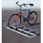 3 Hi Hoop Grid Bike Rack Galvanized Metal Bike Rack For Garage