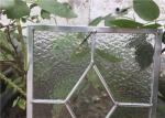 Monolayer Glass Panes , Heat / Noise Resistance Decorative Glass Windows