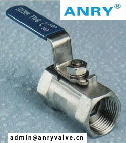 China BSP 1000PSI Threaded  2 Inch 1 Piece Ball Valve Full Port Sturcture on sale