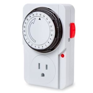 china factory TU-22A 24 Hour Heavy Duty Plug-in Mechanical Timer Grounded