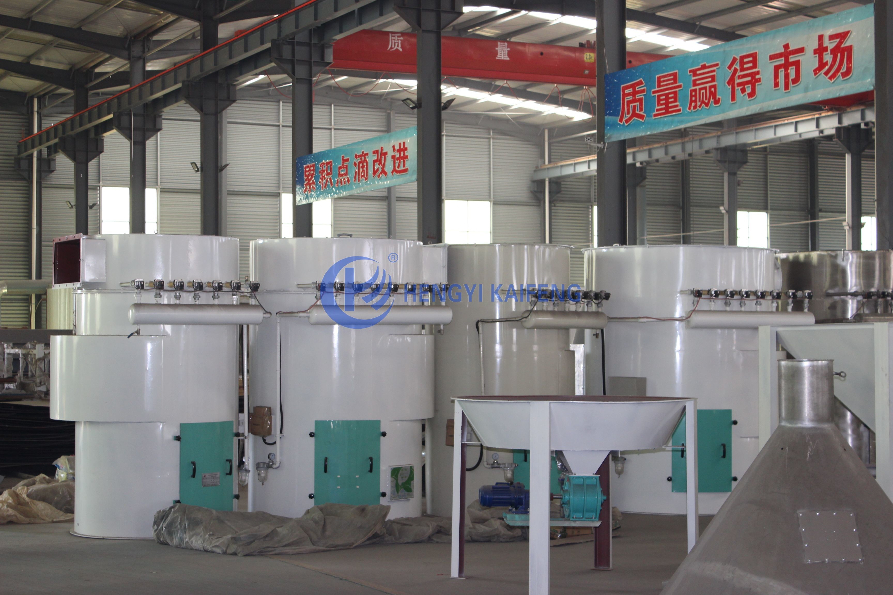 High Efficiency Industrial Dust Removal Equipment Low Noise Level