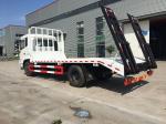 Optoinal Chassis 180hp Diesel Oil Engine Flatbed Recovery Truck 4x2 Tow Truck