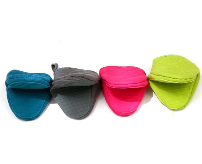 High-resistance Eco-friendly cotton pot holders oven mitts cotton oven glove