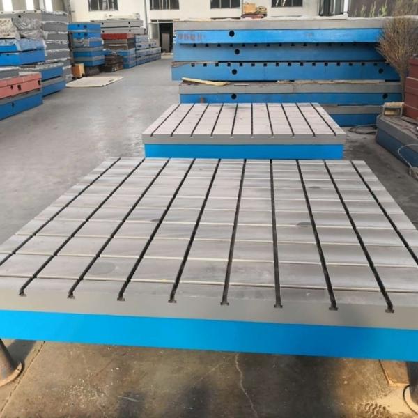 Cast Iron Platform T Slots Cast Iron Surface Bed Plate Welding Platform Testing