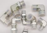 Galvanized Sheet 90 Degree Elbow Jic Carbon Steel Fittings 1c9 Swivels Hydraulic