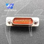 Micro-D MWDM Solder Cup Metal Shell Connectors ,MWDM2L-21TSM.
