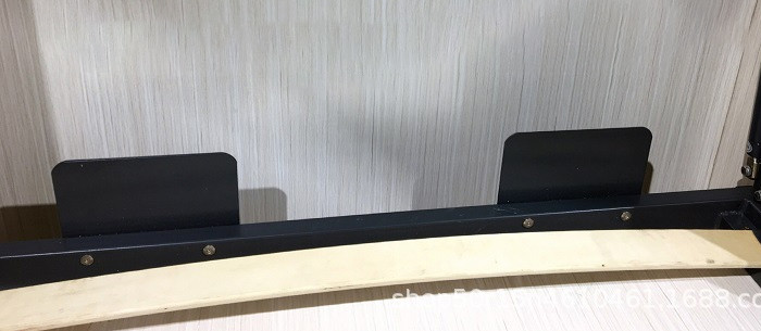 Black Modern 120cmx190cm Wall Mounted Bed Mechanism