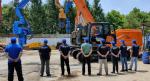 18m Vibrating Excavator Mounted Hydraulic Pile Driver