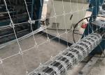 Fixed Knot Fence Making Machine , Woven Wire Automatic Chain Link Fence Machine