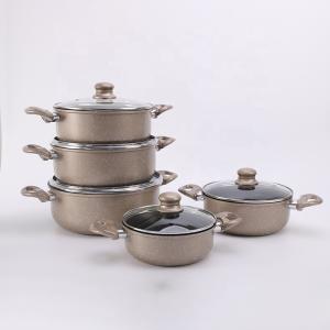 China Multifunctionaal Aluminum Cookware Set Non Stick Cooking Pot Set factory