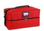 Professional Travel Cosmetic Bags , Portable Fabric Cosmetic Organizer Bag