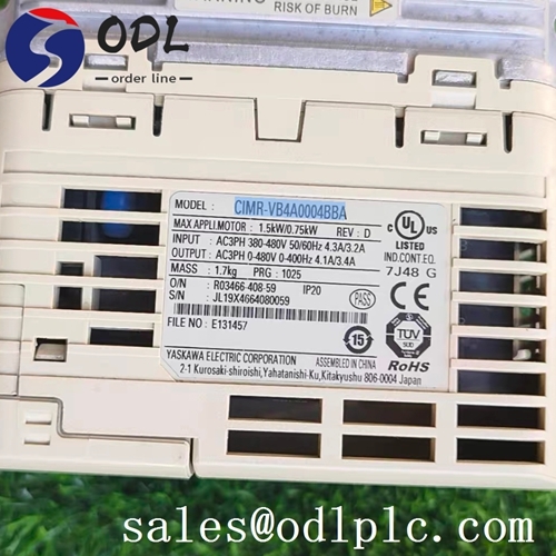 China CIMR-VB4A0004BBA Yaskawa AC Drive V1000 Compact Vector Control Drive  factory