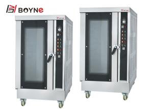 China Ten Trays Commercial Stainless Steel Convection Bakery Oven With Strong Wheel factory