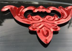 China Decorative Metallic Red Powder Coat Antioxidation High Temperature Resistance factory