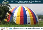 Steel Structural Party Outdoor Tent , Garden Dome , Green house round tent clear