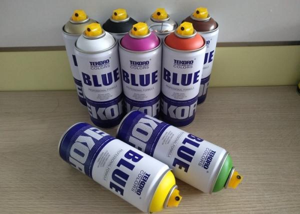 Graffiti Low Pressure Spray Can For Canvas / Wood / Concrete / Metal / Glass