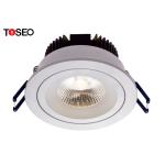 10W Recessed LED Ceiling Spotlights 80mm Cut Out LED Downlight For Inner Door