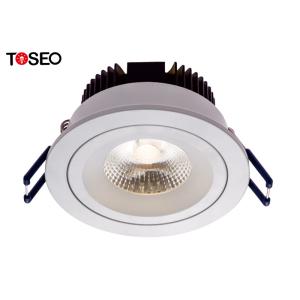 China 10W Recessed LED Ceiling Spotlights 80mm Cut Out LED Downlight For Inner Door factory