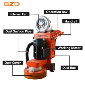 China Professional Electric Concrete Grinder Precision Power for Flawless Surfaces factory