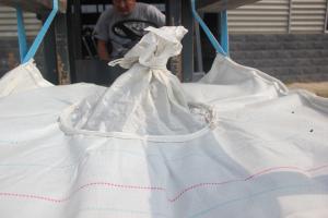 China white 39x39&quot; 4400lbs Conductive Big Bag For Flammable Material factory