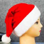 Santa Claus Christmas Hat Red Xmas Decoration For Fancy Dress Up Unisex Costume